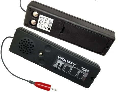 Wooffy – Acoustic/Tactile Battery Tester