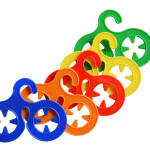 Au-Pair- Sockenhalter 10er Pack