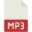 Mp3 Audio format Icon